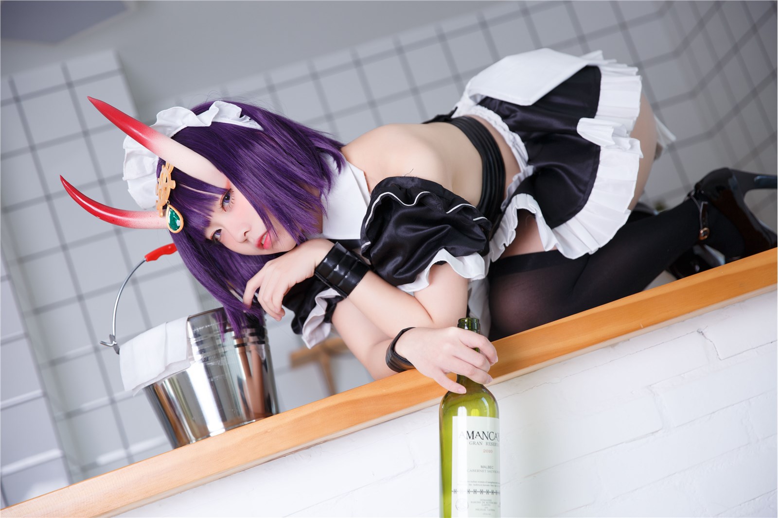 Anime blogger G44 won't get hurt. - Wine eats maid(12)